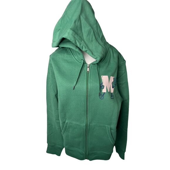 Amazon Essentials Other - Disney Green Zipper Hoodie-New with Tags‎